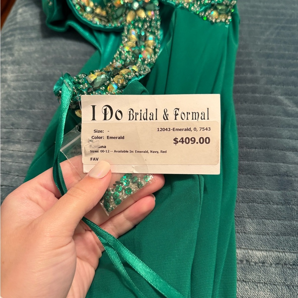 I Do Bridal & Formal Emerald Gown